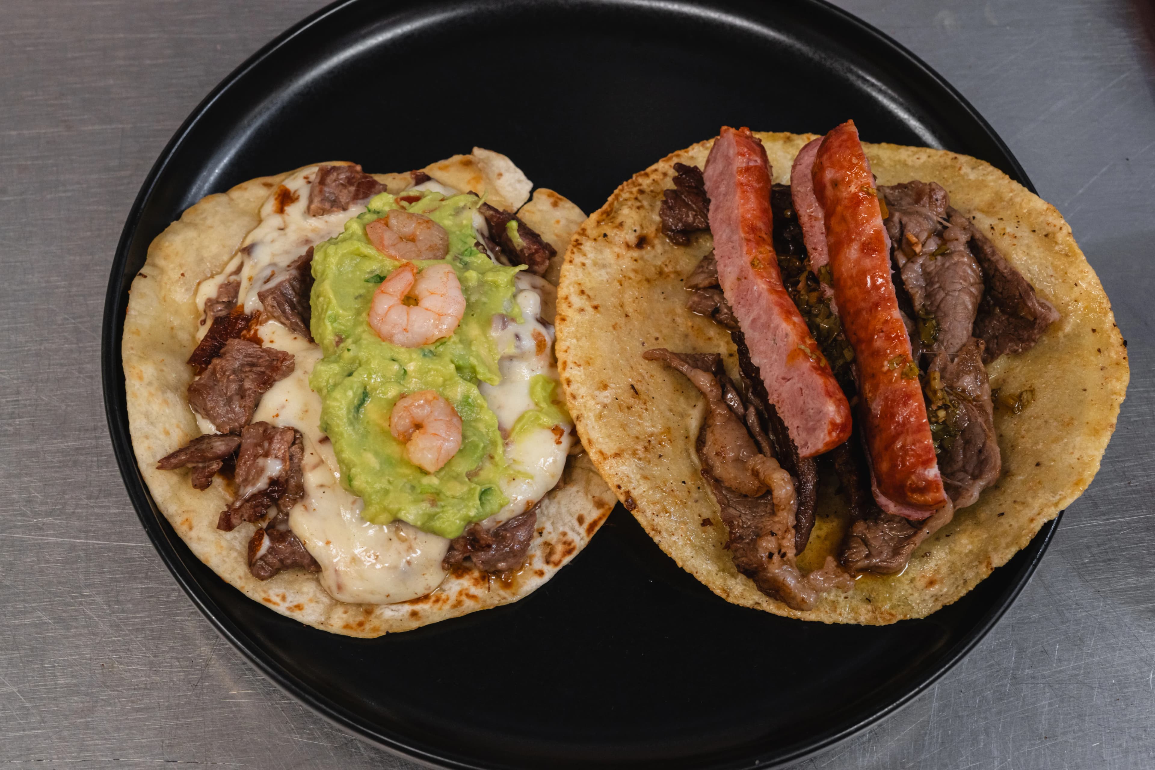 Alta Brasa tacos ready to order