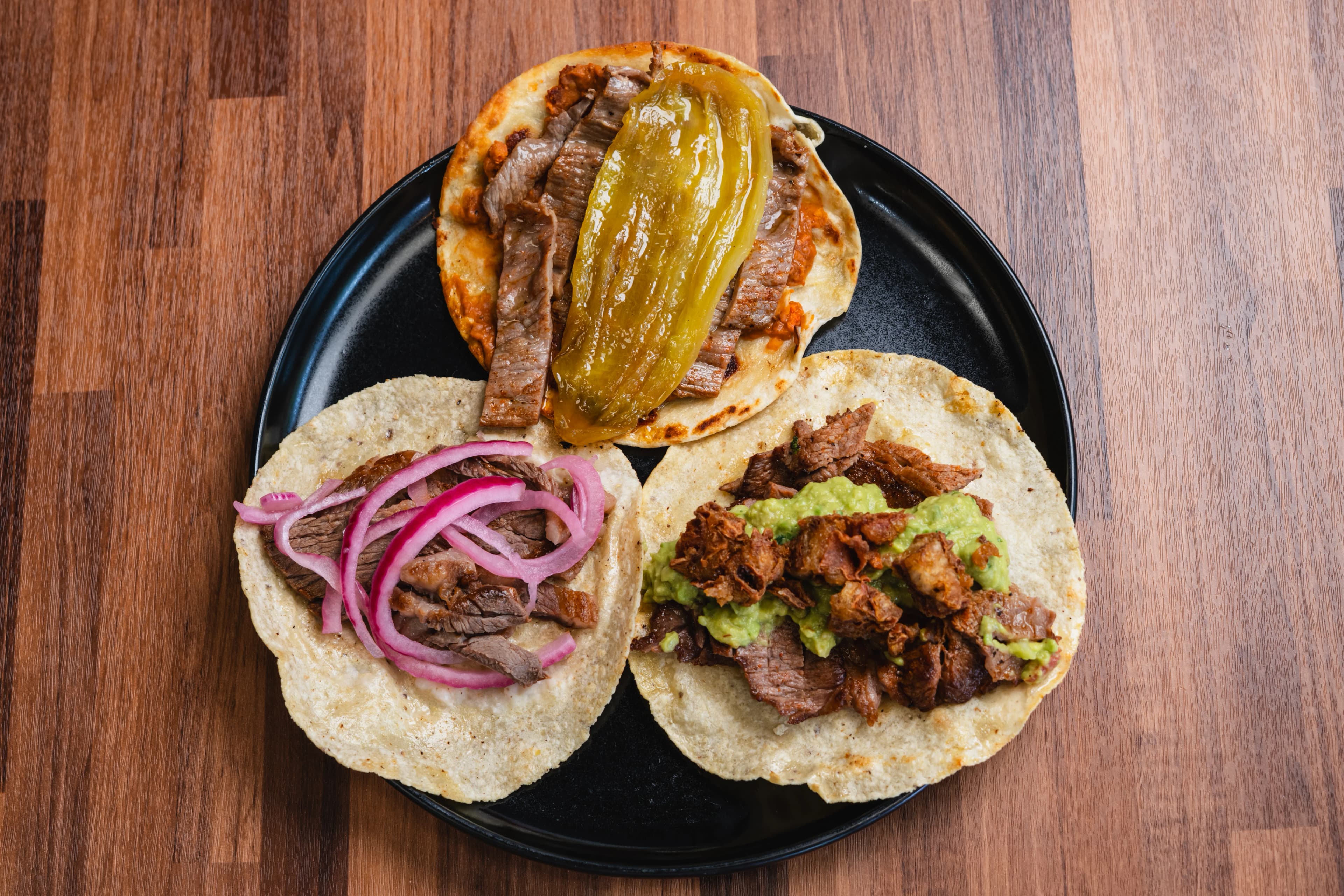 Alta Brasa signature tacos